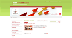 Desktop Screenshot of berufundfamilie.bistum-wuerzburg.de