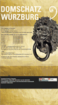 Mobile Screenshot of domschatz.bistum-wuerzburg.de