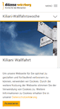 Mobile Screenshot of kiliani.bistum-wuerzburg.de